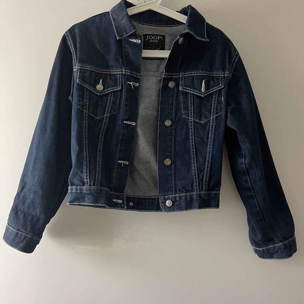 Joop! Vintage Denim Jacket - Dark Blue